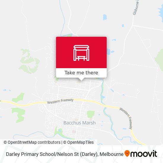 Darley Primary School / Nelson St map