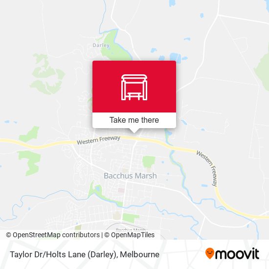 Taylor Dr/Holts Lane (Darley) map