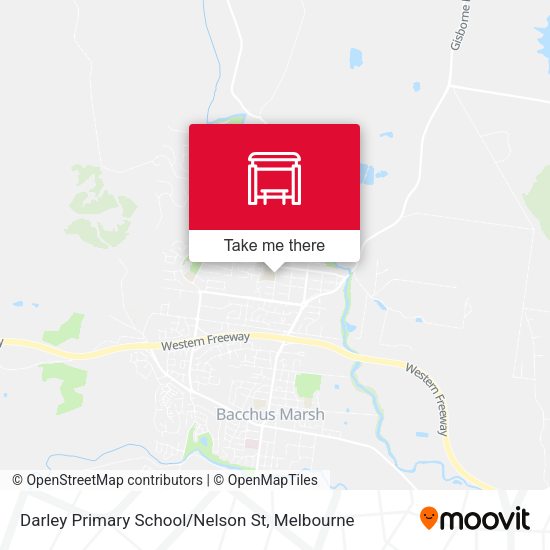 Darley Primary School / Nelson St map