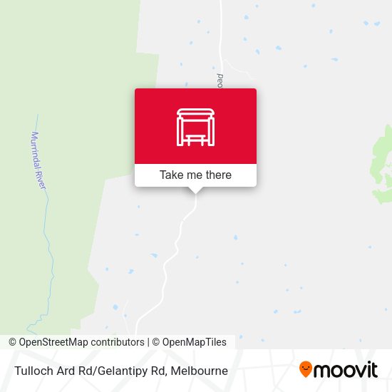 Tulloch Ard Rd/Gelantipy Rd map