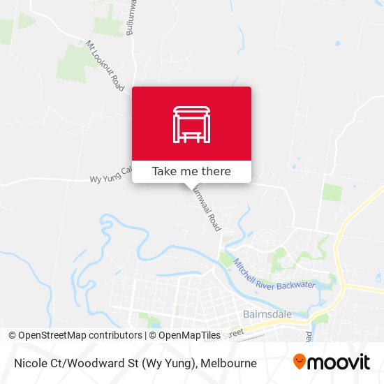 Nicole Ct / Woodward St (Wy Yung) map