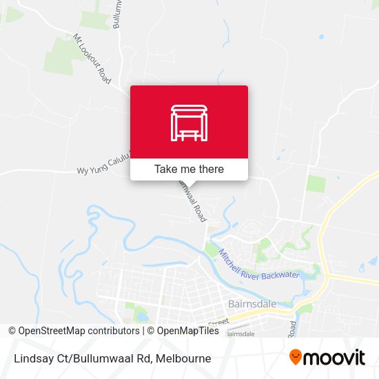 Lindsay Ct/Bullumwaal Rd map