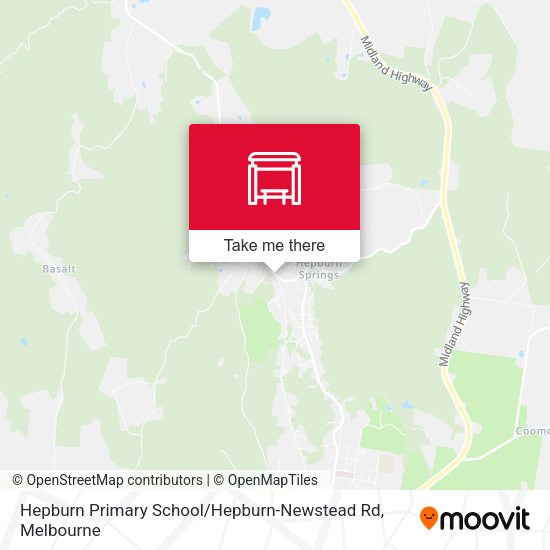 Hepburn Primary School / Hepburn-Newstead Rd map