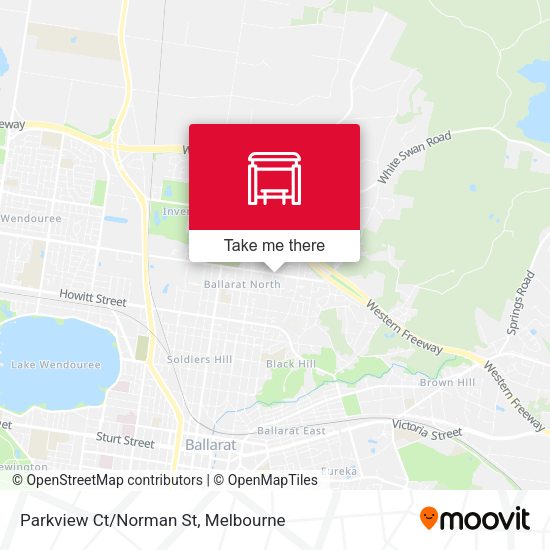 Parkview Ct/Norman St map