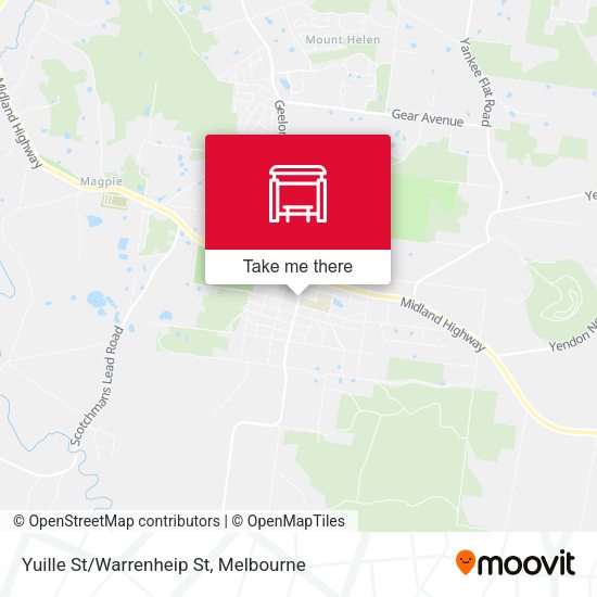 Yuille St/Warrenheip St map