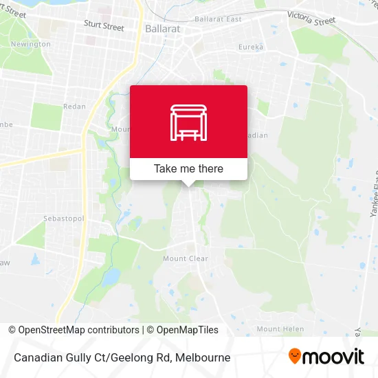 Canadian Gully Ct/Geelong Rd map