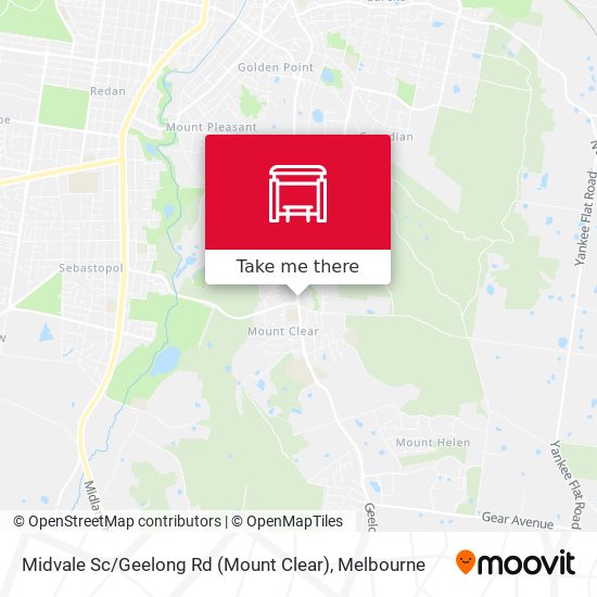 Midvale Sc / Geelong Rd (Mount Clear) map