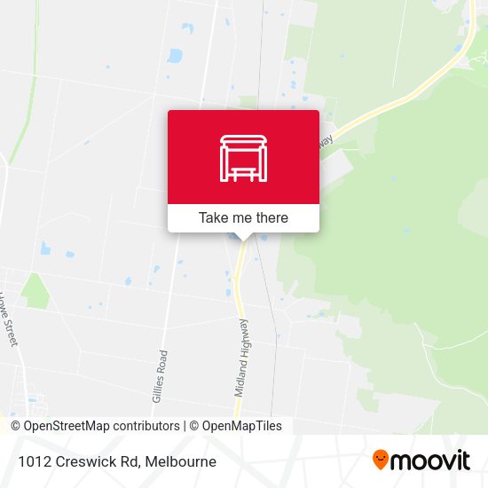 1012 Creswick Rd map