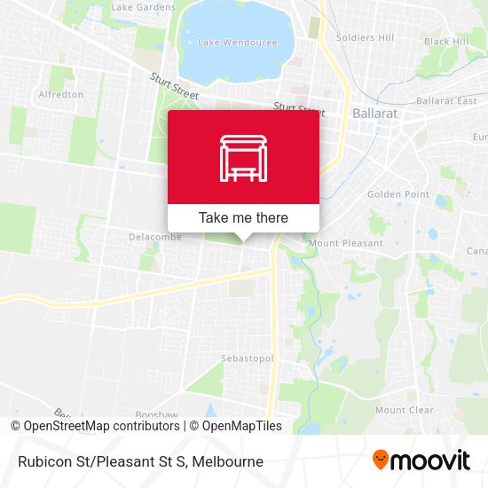 Rubicon St/Pleasant St S map