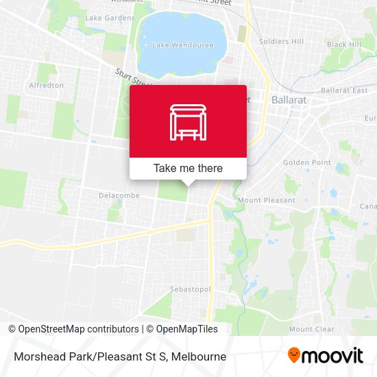 Morshead Park/Pleasant St S map