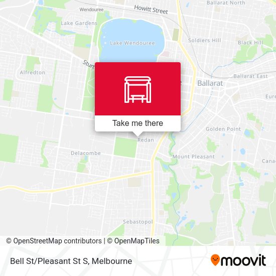 Bell St/Pleasant St S map