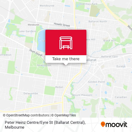 Peter Heinz Centre / Eyre St (Ballarat Central) map