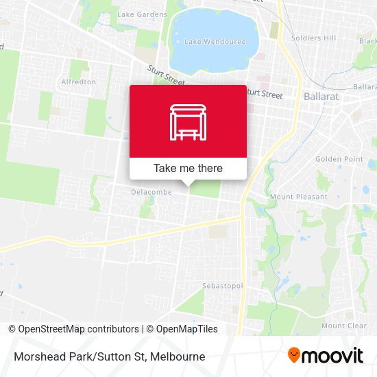 Morshead Park/Sutton St map
