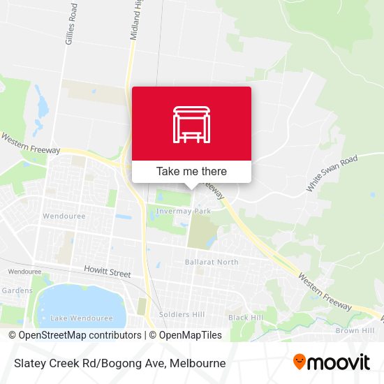Slatey Creek Rd/Bogong Ave map