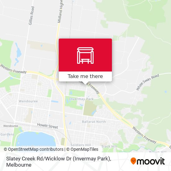 Slatey Creek Rd / Wicklow Dr (Invermay Park) map