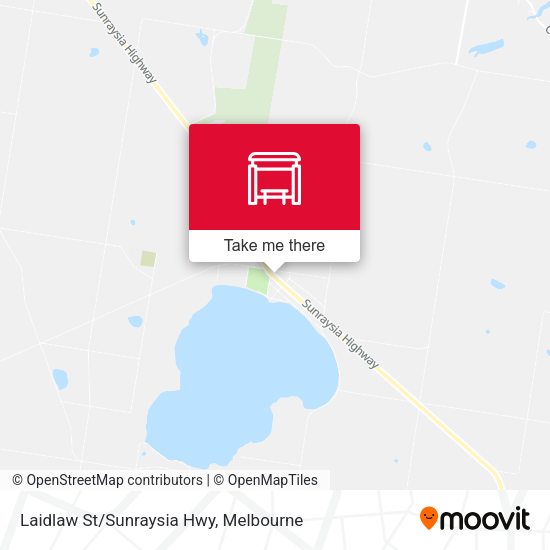 Laidlaw St/Sunraysia Hwy map