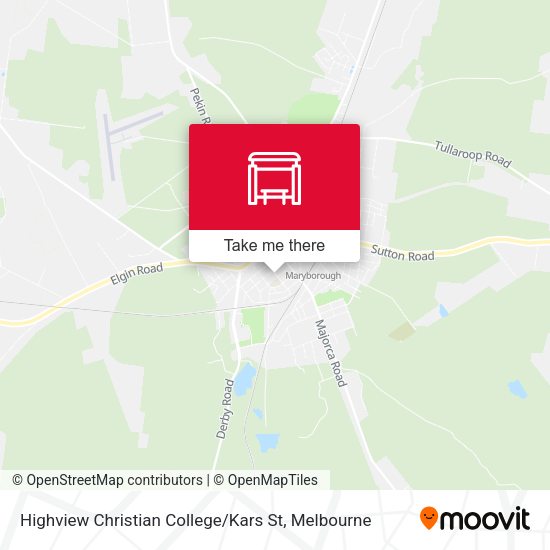 Highview Christian College / Kars St map