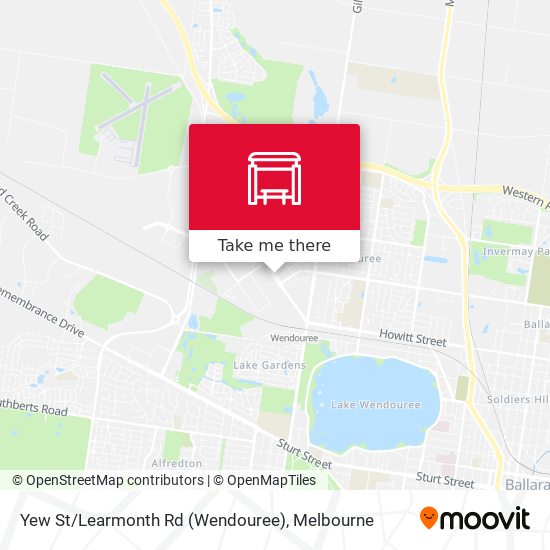 Yew St / Learmonth Rd (Wendouree) map