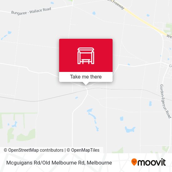 Mcguigans Rd/Old Melbourne Rd map