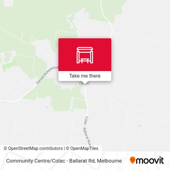 Community Centre / Colac - Ballarat Rd map
