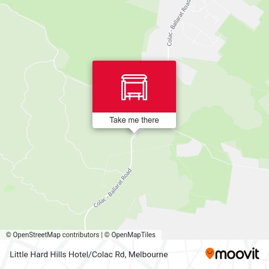 Little Hard Hills Hotel / Colac Rd map
