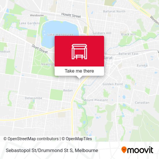 Sebastopol St/Drummond St S map