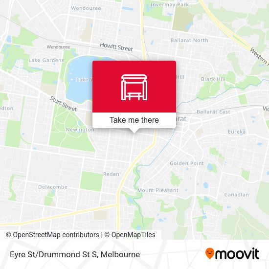 Eyre St/Drummond St S map