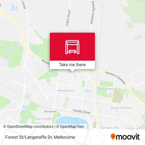Forest St/Langstaffe Dr map