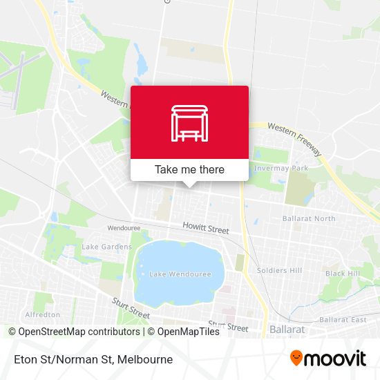 Eton St/Norman St map