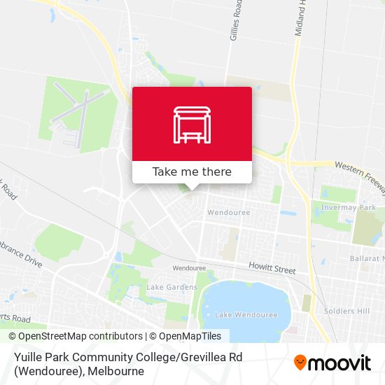 Yuille Park Community College / Grevillea Rd (Wendouree) map