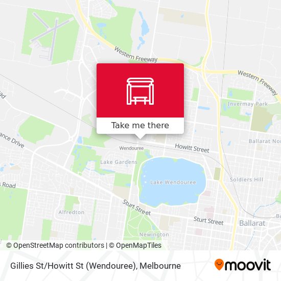 Gillies St / Howitt St (Wendouree) map