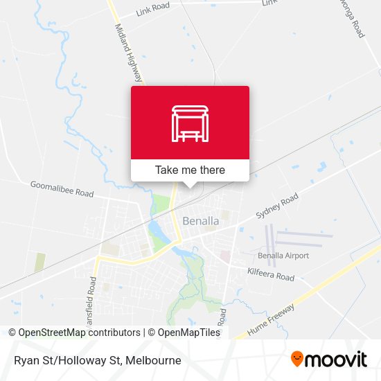 Ryan St/Holloway St map