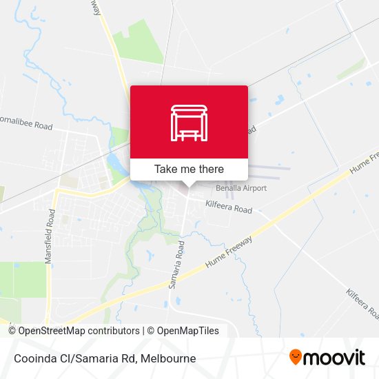 Cooinda Cl/Samaria Rd map