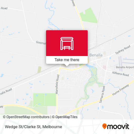 Wedge St/Clarke St map