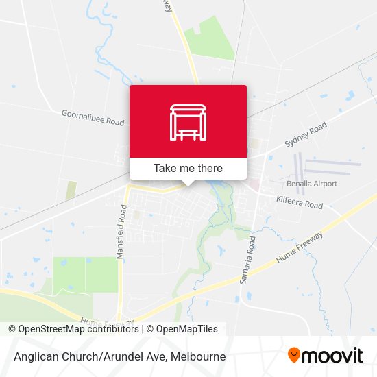 Anglican Church/Arundel Ave map