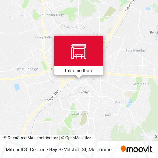 Mitchell St Central - Bay B / Mitchell St map