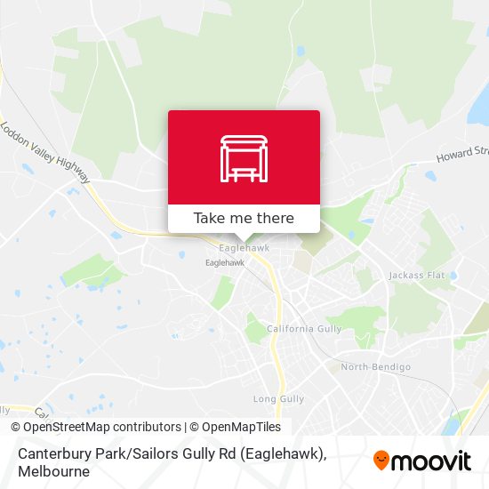 Canterbury Park / Sailors Gully Rd (Eaglehawk) map