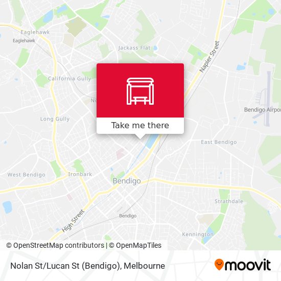 Nolan St/Lucan St (Bendigo) map