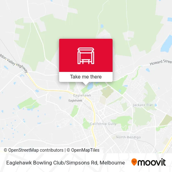 Eaglehawk Bowling Club / Simpsons Rd map