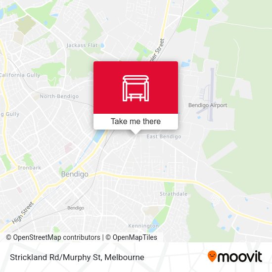 Strickland Rd/Murphy St map