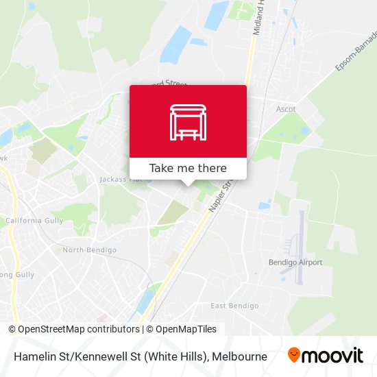 Hamelin St / Kennewell St (White Hills) map