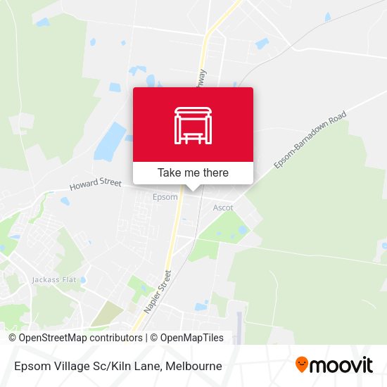 Epsom Village Sc/Kiln Lane map