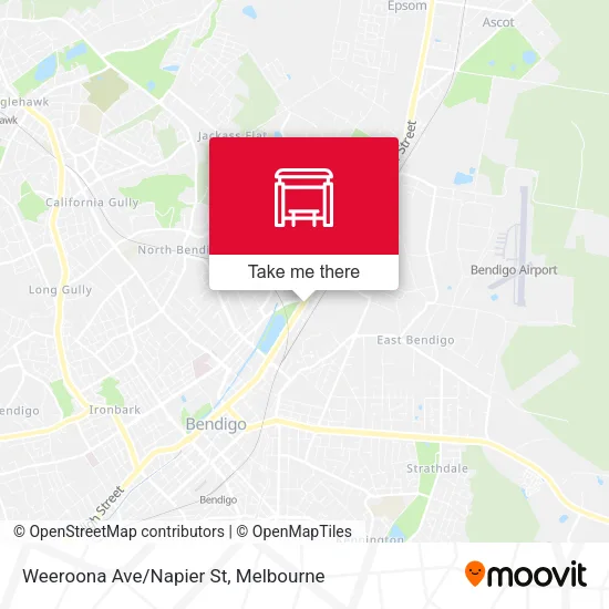 Weeroona Ave/Napier St map