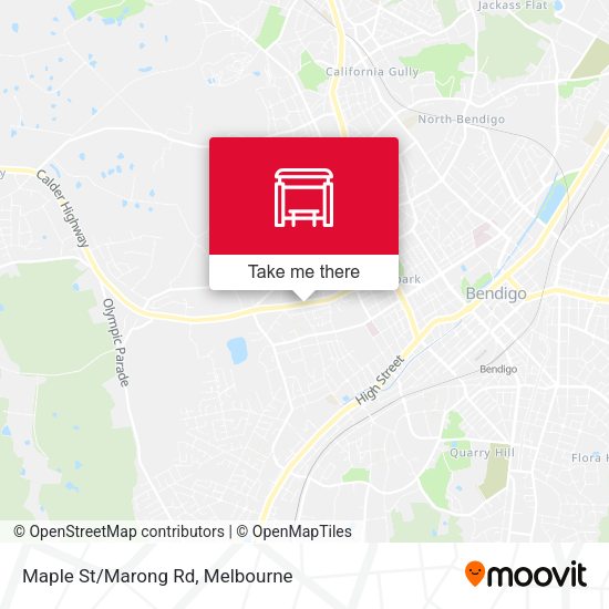 Maple St/Marong Rd map