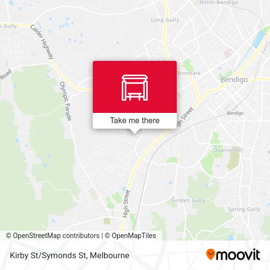 Kirby St/Symonds St map