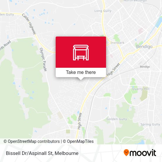 Bissell Dr/Aspinall St map