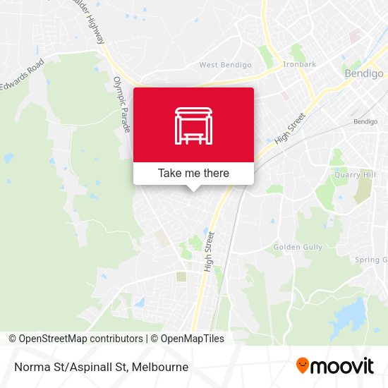 Norma St/Aspinall St map