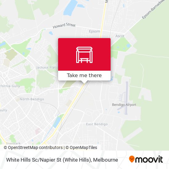 White Hills Sc / Napier St map