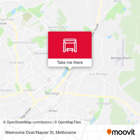 Weeroona Oval/Napier St map