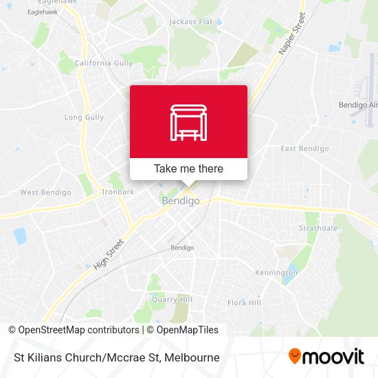 St Kilians Church/Mccrae St map